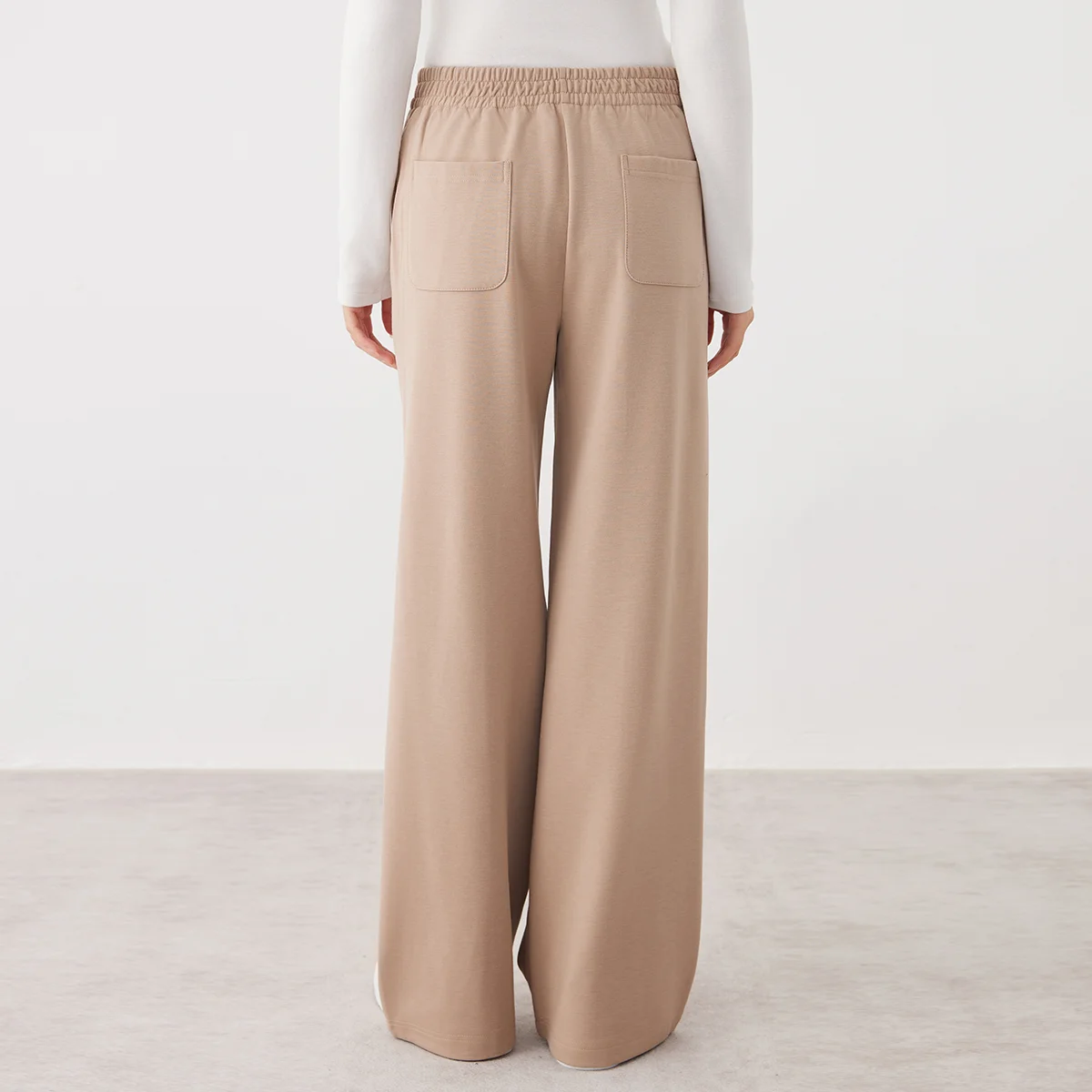 K2673L High-quality luxury brand women's Clothing casual straight leg trousers long pants