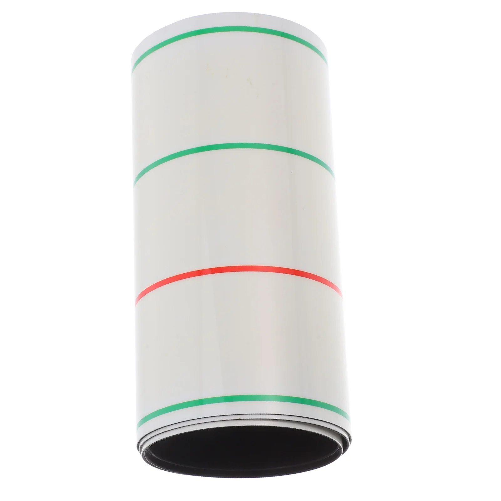 Tableau blanc magnétique rouge à quatre lignes et trois grilles, autocollant effaçable à sec pour salle de classe, maison, école, réfrigérateur, aimants