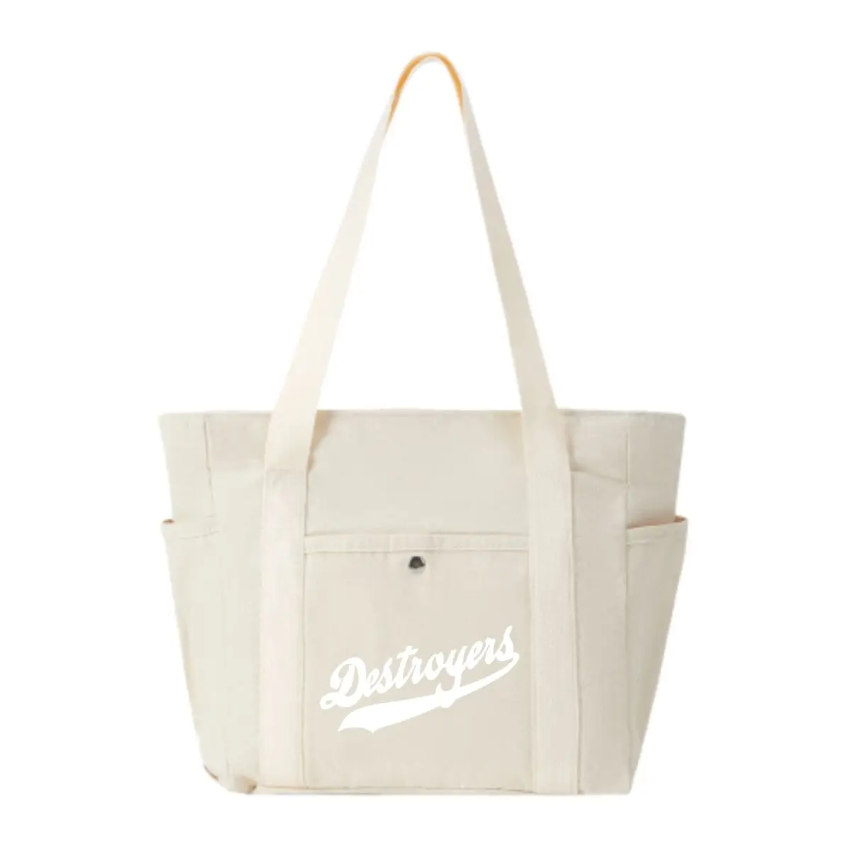 

Destroyers Faint Script Large Canvas Crossbody Bag Women's Casual Student Bag