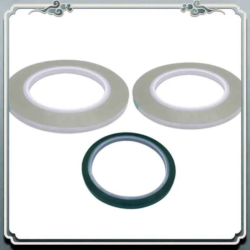 قسط جديد 1/4 بوصة 125 متر × 2 قطعة شريط زعيم الشفافية لأشرطة بكرة إلى بكرة #4