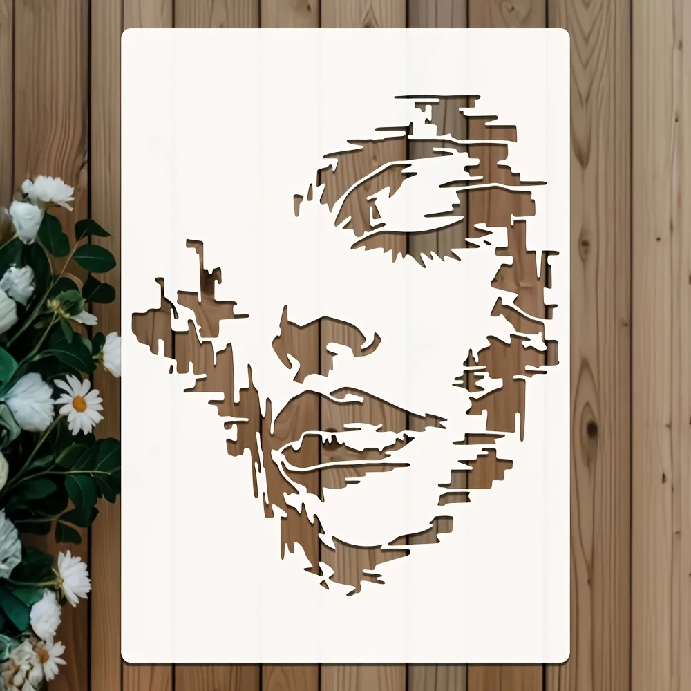 A4 29 * 21 cm DIY-Schablonen zum Wandmalen, Scrapbook, Färbung, Prägen, Album, dekorative Papierkarten-Vorlage, Wanddekoration