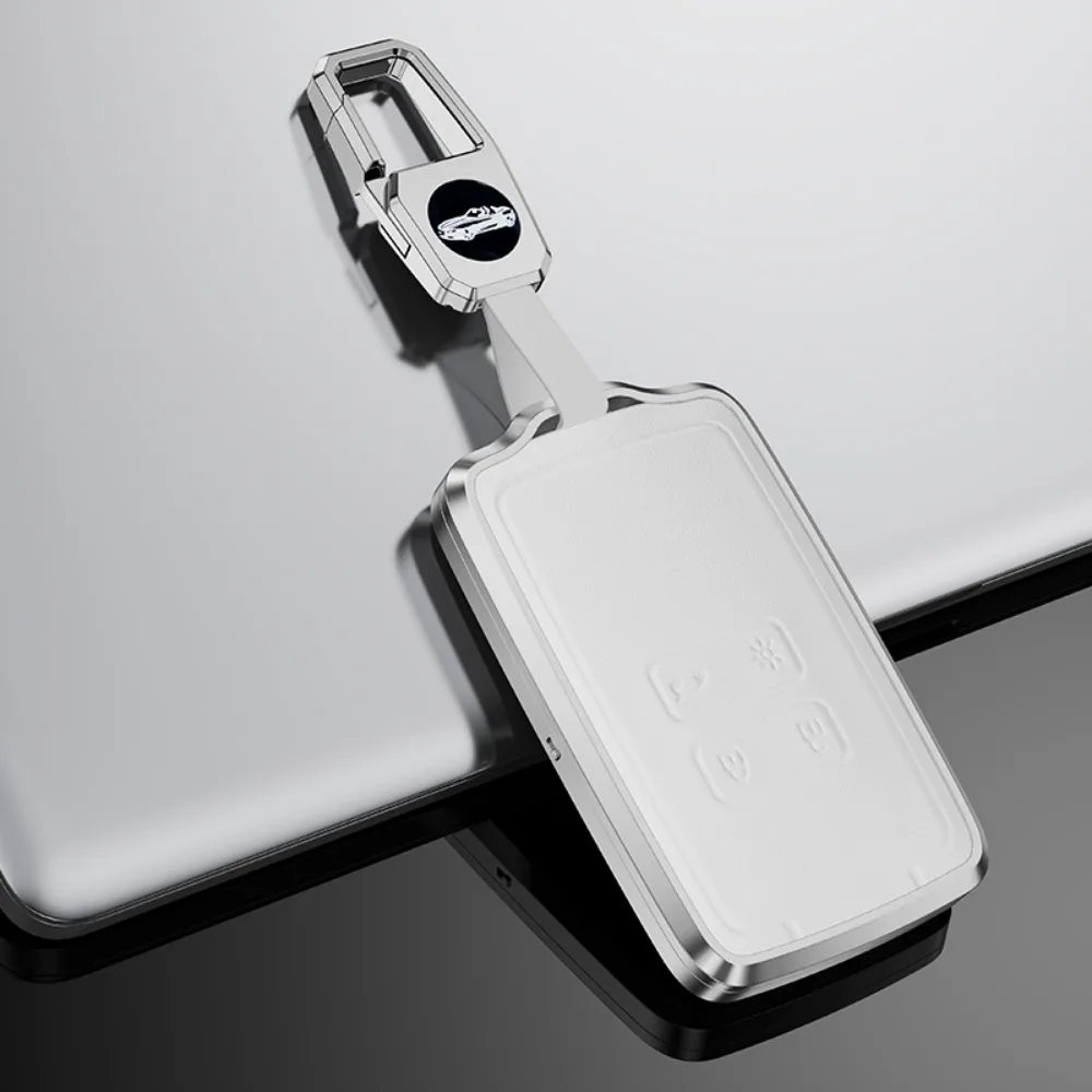 white with keychain