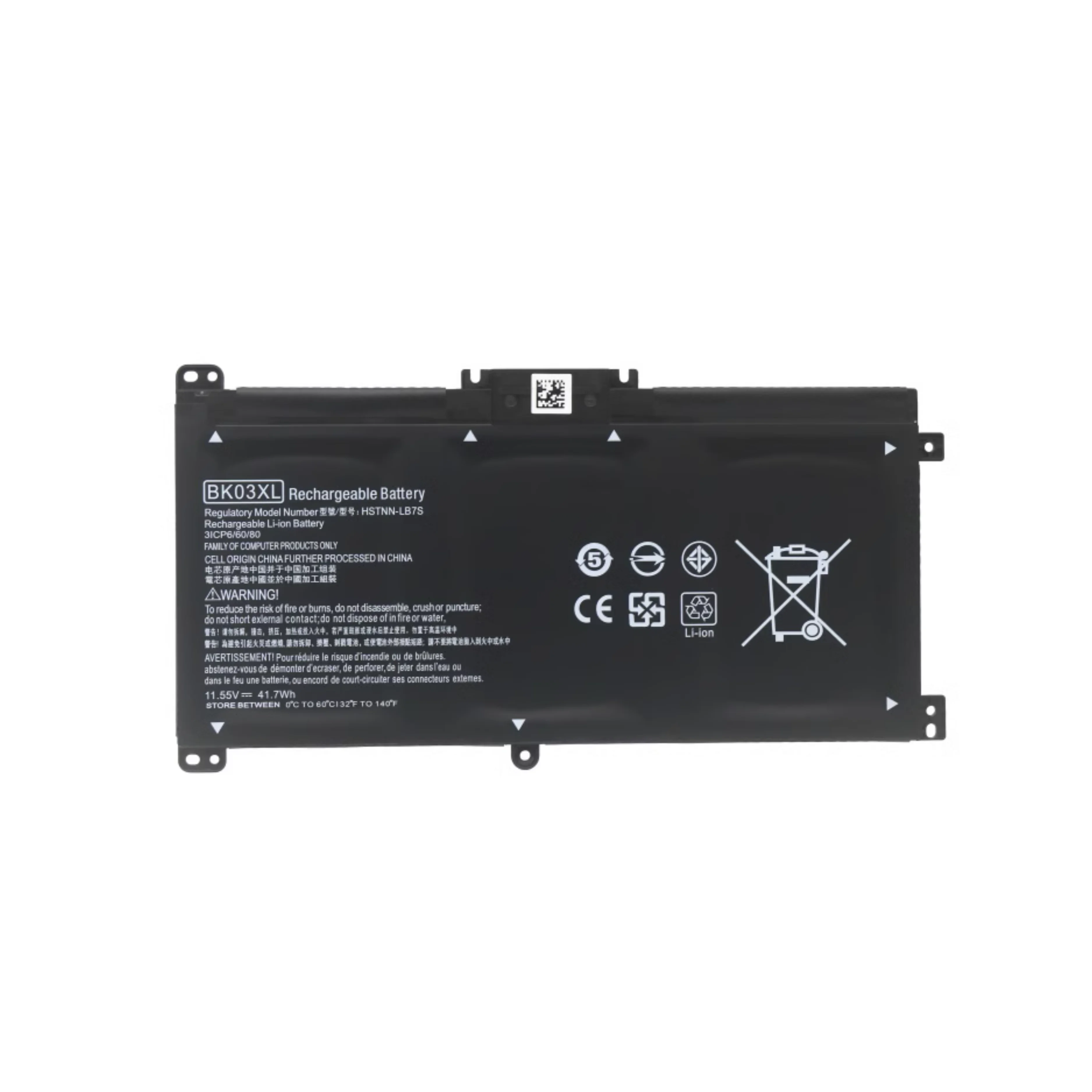 

BKO3XL HSTNN-LB7S/UB7G 916366-421 916811-855