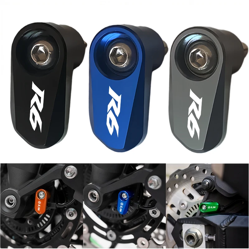 

For Yamaha YZFR6 YZF R6 R6S 1999-2015 2005 2007 2010 Motorcycle front and rear wheel ABS sensor protective cover