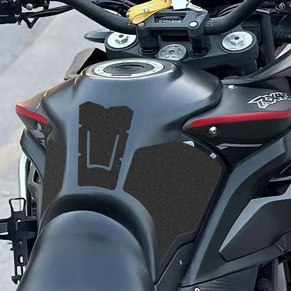 دراجة نارية الجانب خزان الوقود حامي ملصقات قبضة الركبة الجر مائي صالح ل إعصار RX3S 400 2020 + خزان الوقود وسادة واقية #4