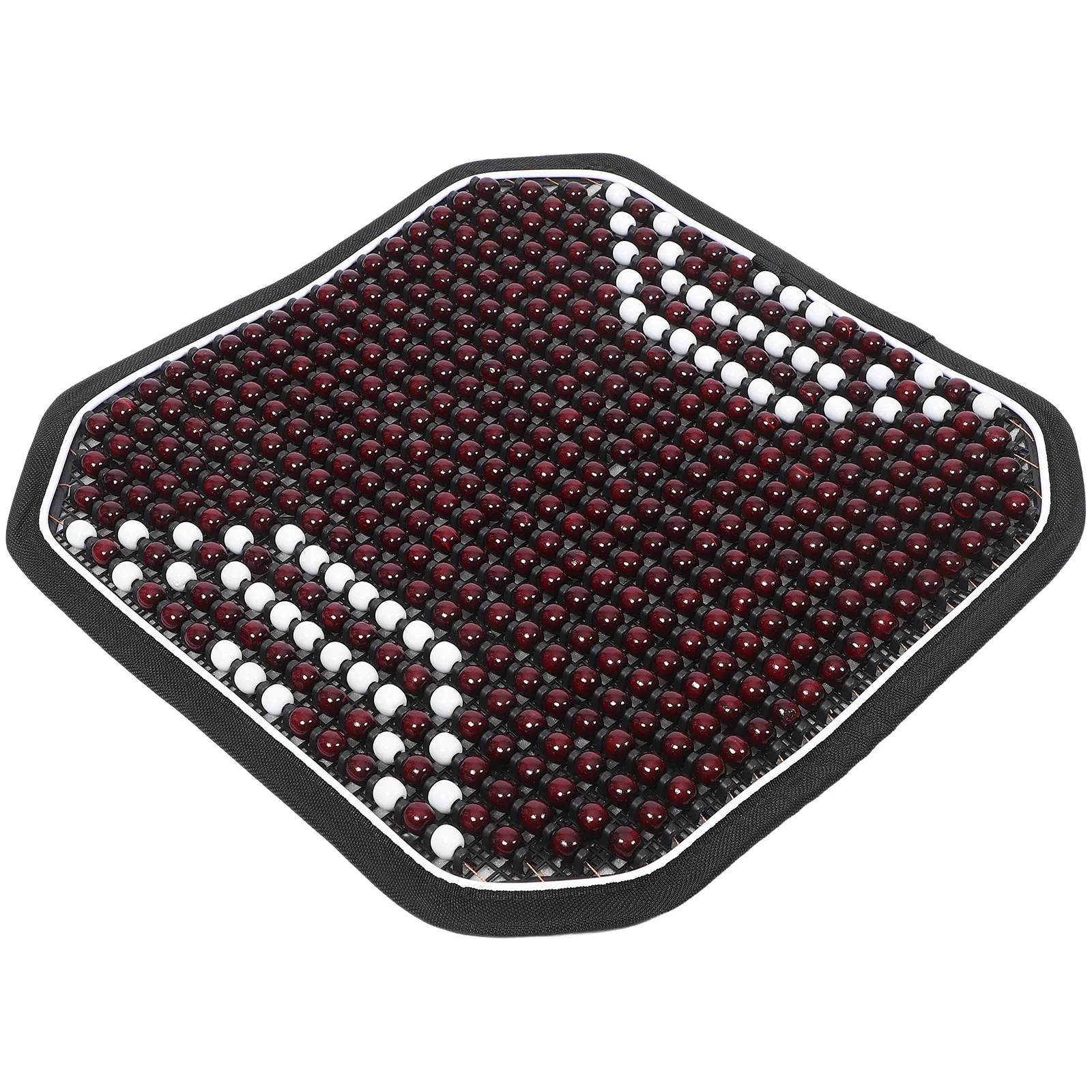 

Summer Cooling Seat Cushion Car Beaded Pad Breathable Massage Design Non-Slip For Auto Truck Office Chair Use