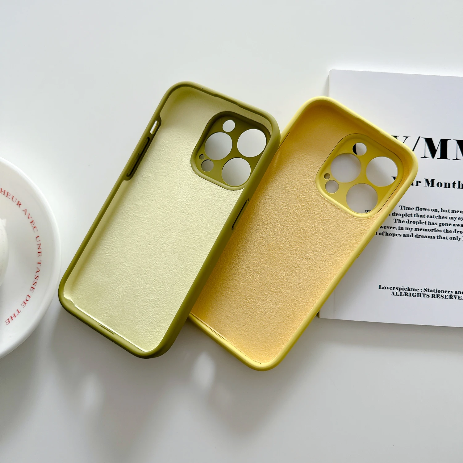 Luxury Microfiber Linning Liquid Silicone Case for iPhone 14 Pro Max 12 13 Pro 14 Plus Full Lens Protection Smooth Rubber Case image 2