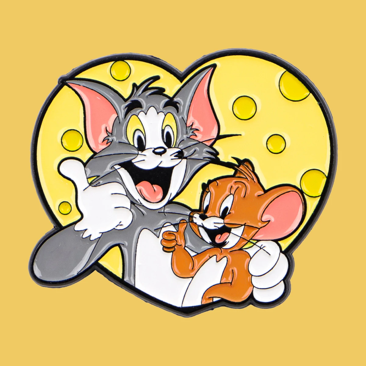

Best Friend Enamel Pin Cartoon Animal Brooches For Women Collar Lapel Pin Backpack Bags Badges Party Gifts Clothing Accessories