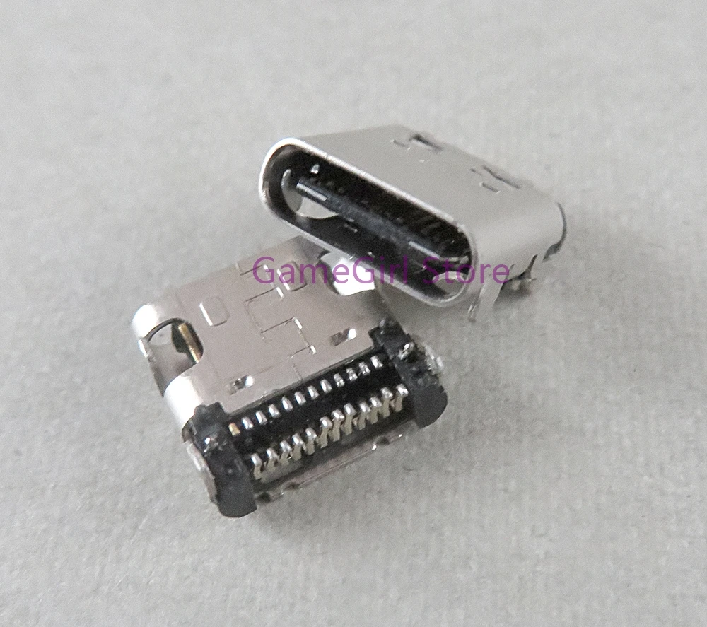 20 قطعة حوض التلفزيون الأصلي شحن ميناء موصل الطاقة نوع-C واجهة المقبس جاك لنينتندو NS التبديل #6