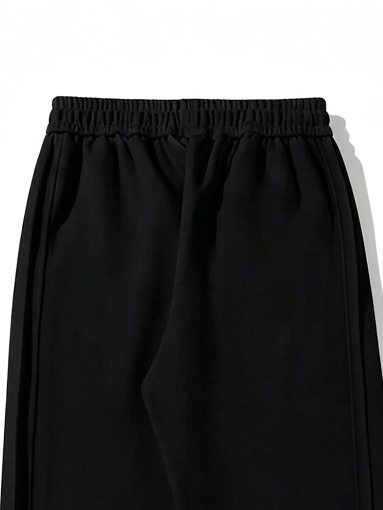 Herren-Freizeithosen, Locker Geschnittenes Design mit Weitem Bein, Elastischer Bund, Bequem für den Alltag, Modische Herrenbekleidung, Trendig und Stilvoll – Detail 24