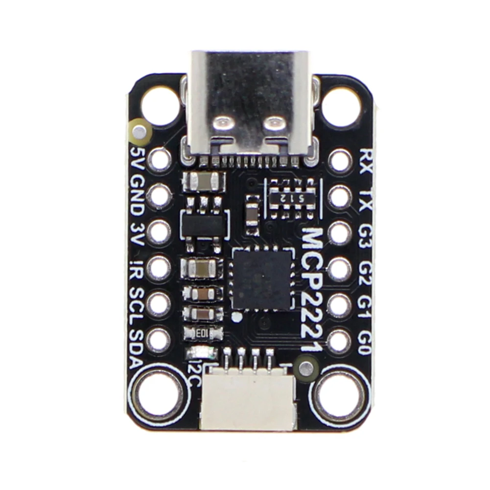 mcp2221a-usb-gpio-adc-i2c-変換モジュール-stemma-qt-qwiic-用汎用-usb-gpio-adc-i2c-モジュール-プラグアンドプレイ