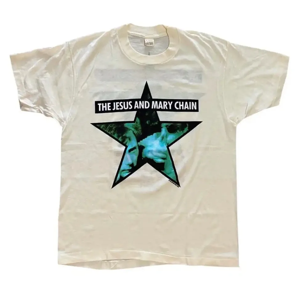 1989 Jesus and Mary Chain Psycho Automatic Album T Shirt JH926321