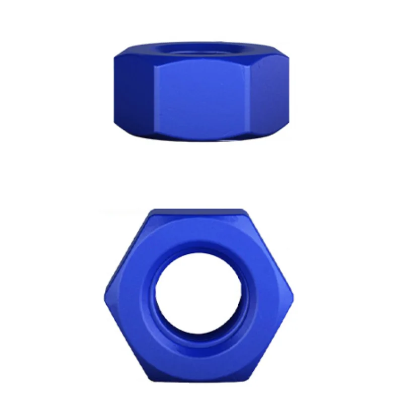 2~100Pcs Colourful Nylon Hex Nut Plastic Insulation Hexagonal Nuts M2 M2.5 M3 M4 M5 M6 M8 M10 M12 M14 M16 M18 M20