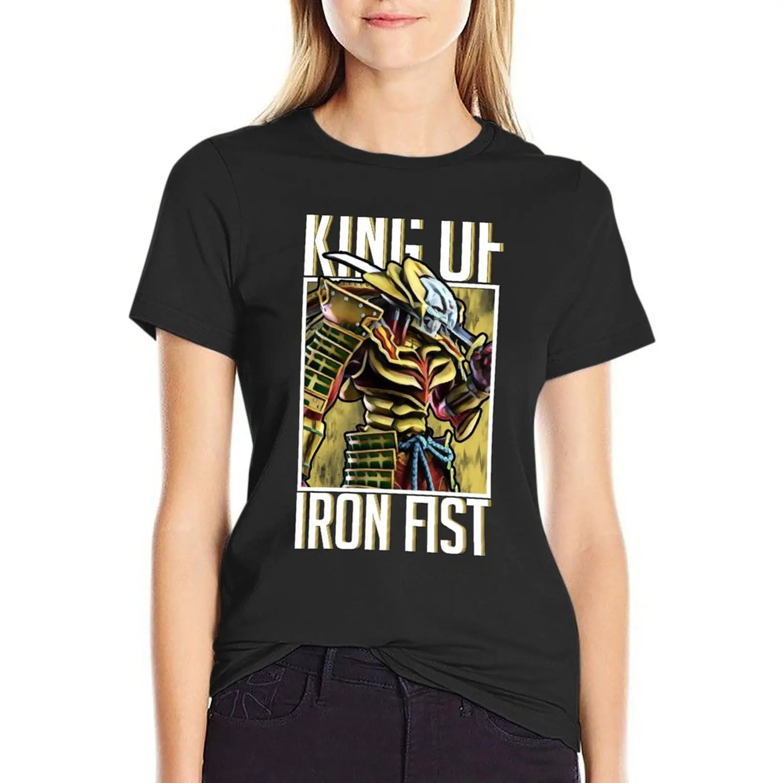 

King of Iron Fist - Yoshimitsu T-Shirt Blouse lady clothes customs design your own cute tops white t-shirt dress for Women sexy