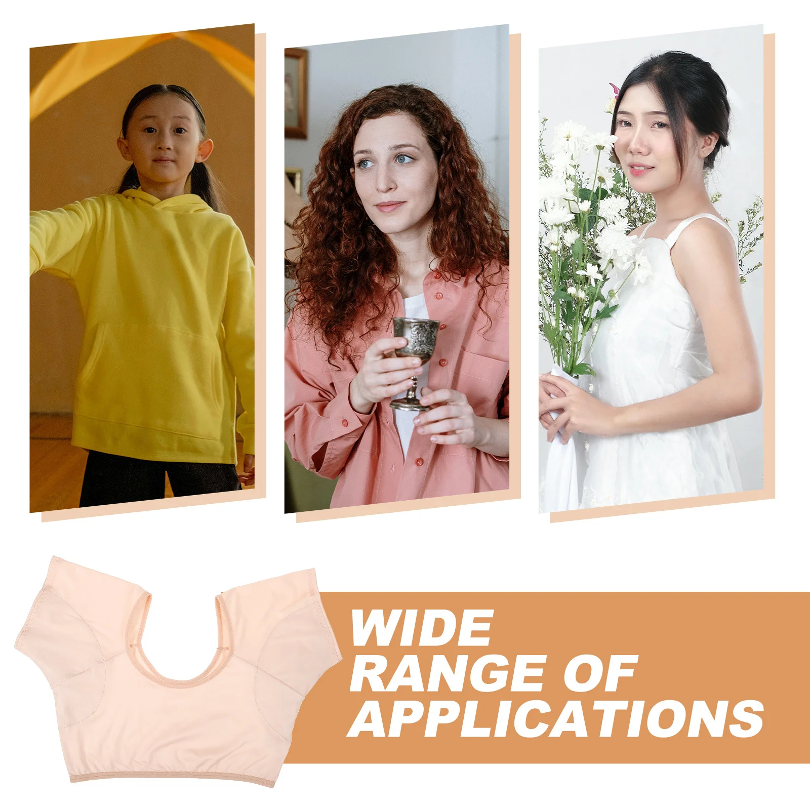 3 قطعة سترة عرق تحت الإبط للنساء Chinlon امتصاص الرطوبة مكافحة وصمة عار اللياقة البدنية اليوغا ملابس مريحة للتنفس الصيف