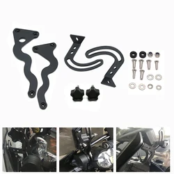For  R1200GS R1250GS Windshield Windscreen Steel Bracket Mounting Clamps Holder R1200 GS LC ADV 2013-2019, R 1250 GS ADV 2019