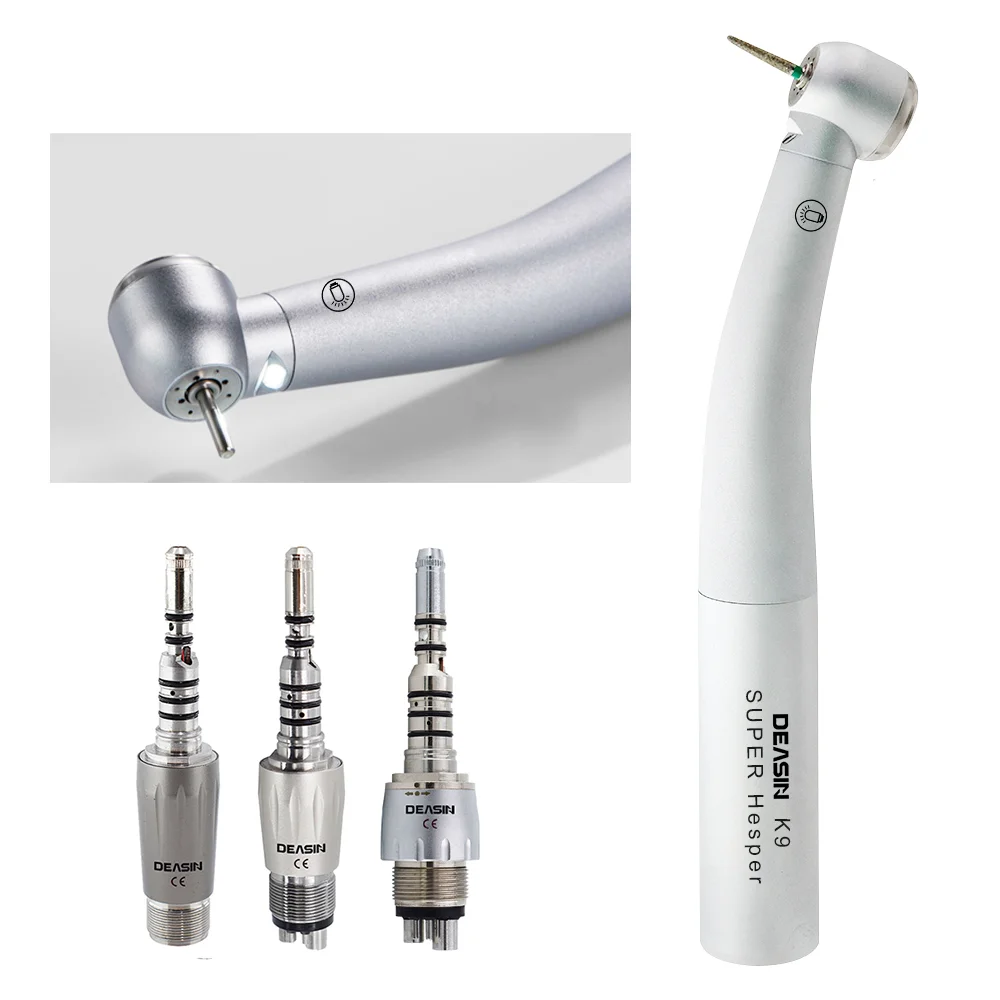 Dental high speed handpiece Fiber Optic LED Turbine Handpiece KV 9000 type dentistry tools Dental Material
