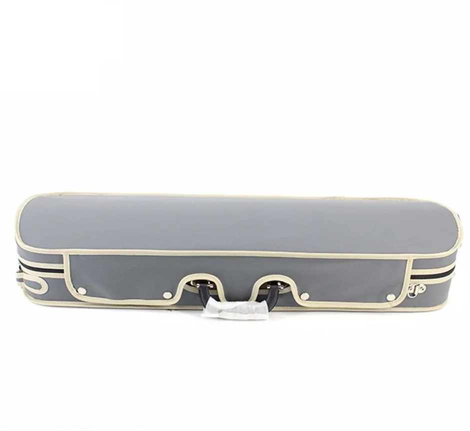 High Quality Rugged Affordable Case Canary Gray Green Plywood Violin Case