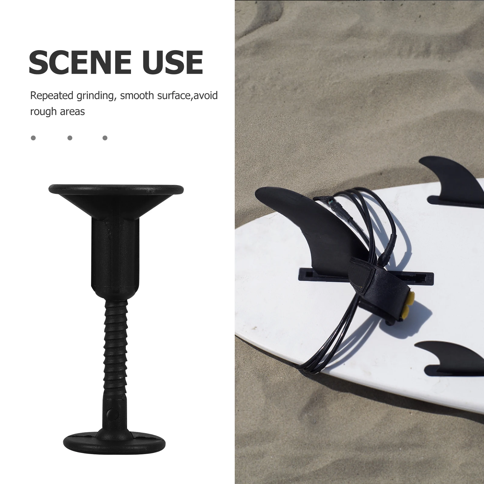 

4pcs Safety Foot Buckle Surf Leash Plug Durable ABS Material Outdoor Surfing Accessory Canoe Kayak Sailing Foot Rope Buckle