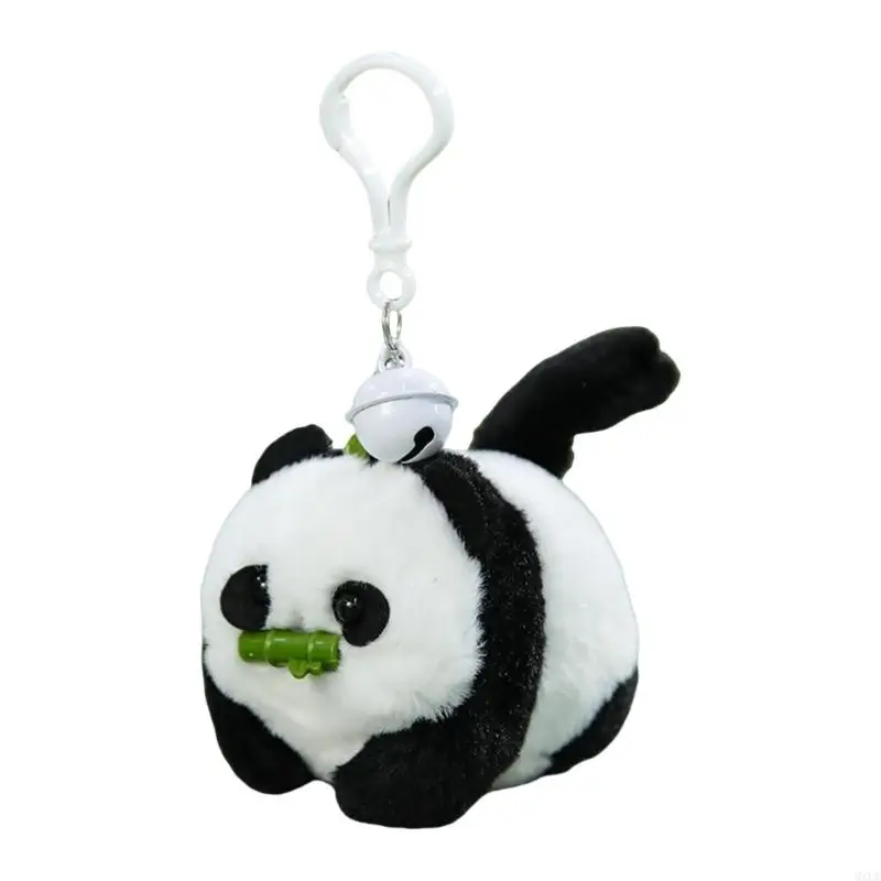 

MXLE Lovely Panda Keyring Смешная мультипликация сладкая панда девушка для ключей для девочки рюкзак для подвесной кулон