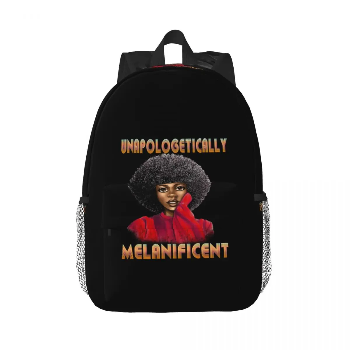 

African American Women Afro Girl Backpack Hot Sale Daypack Boys Girls BookBag Shoulder Bags for Men Women Children School Bag