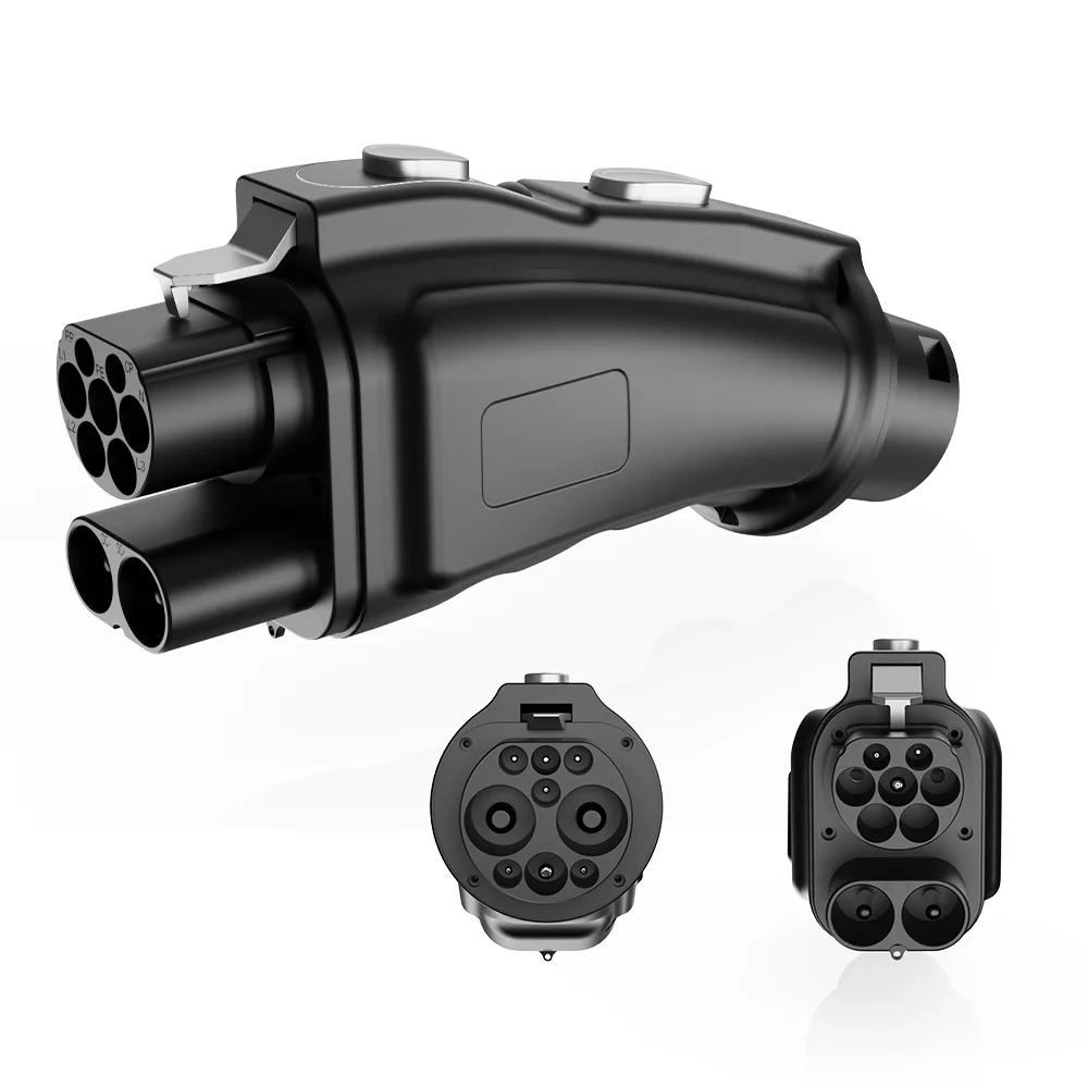 

Горячая распродажа: Адаптер-конвертер CCS2 в GB/T для электромобилей, DC 300А 1000В 250кВт, адаптер для быстрой зарядки электромобилей CCS2 в GBT