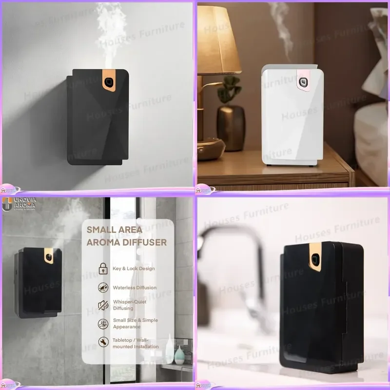 230 Wall Mounted Aroma Diffuser 100ml Essential Oil Air Freshener Mini Scent Dispenser for Home Hotel Office HVAC