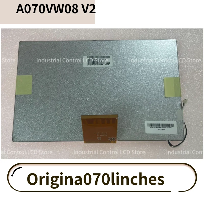 7-inch 60p A070VW08 V2 A070VW08 V2 V0 Vehicle Display Screen CNC System K100Ti-B K100TI-D K0T-AS LCD Screen