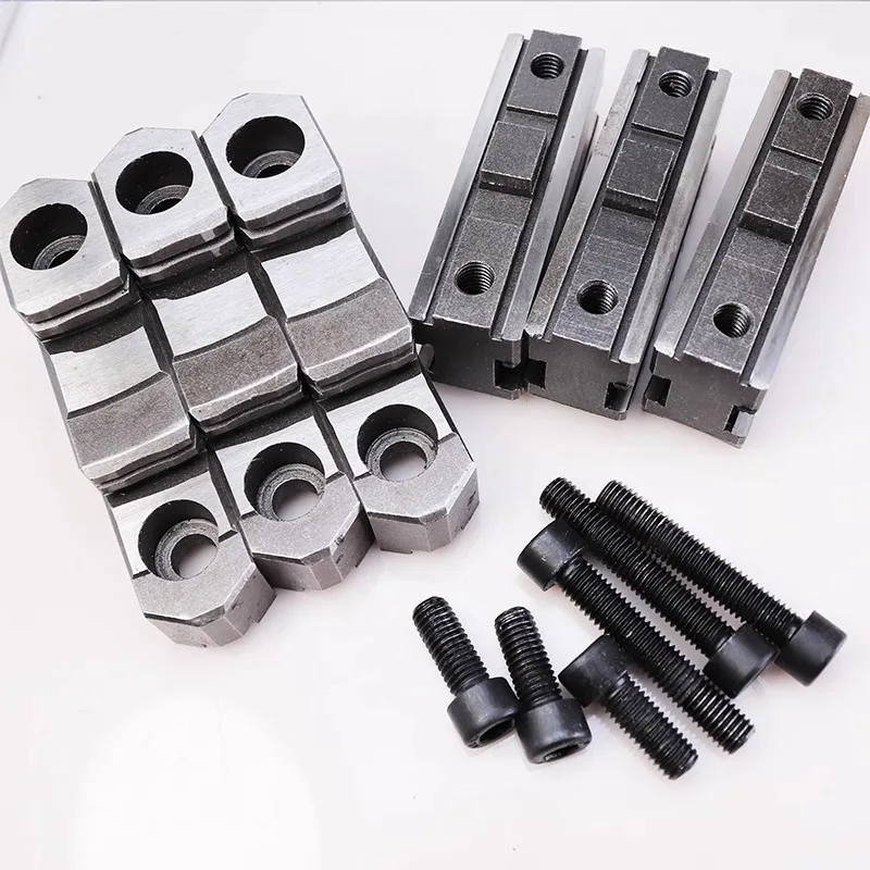 3-jaw chuck Lathe chuck collet lathe Manual Self Centering K11-200 200C Machine tool Lathe chuck jaws seperate jaw,Movable jaw