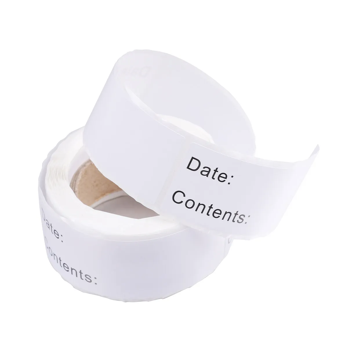 

125Pcs Food Storage Stickers Water Oil Resistant Removable Blank Special Paper Labels for Cooler Freezer Kitchen Meal Prep