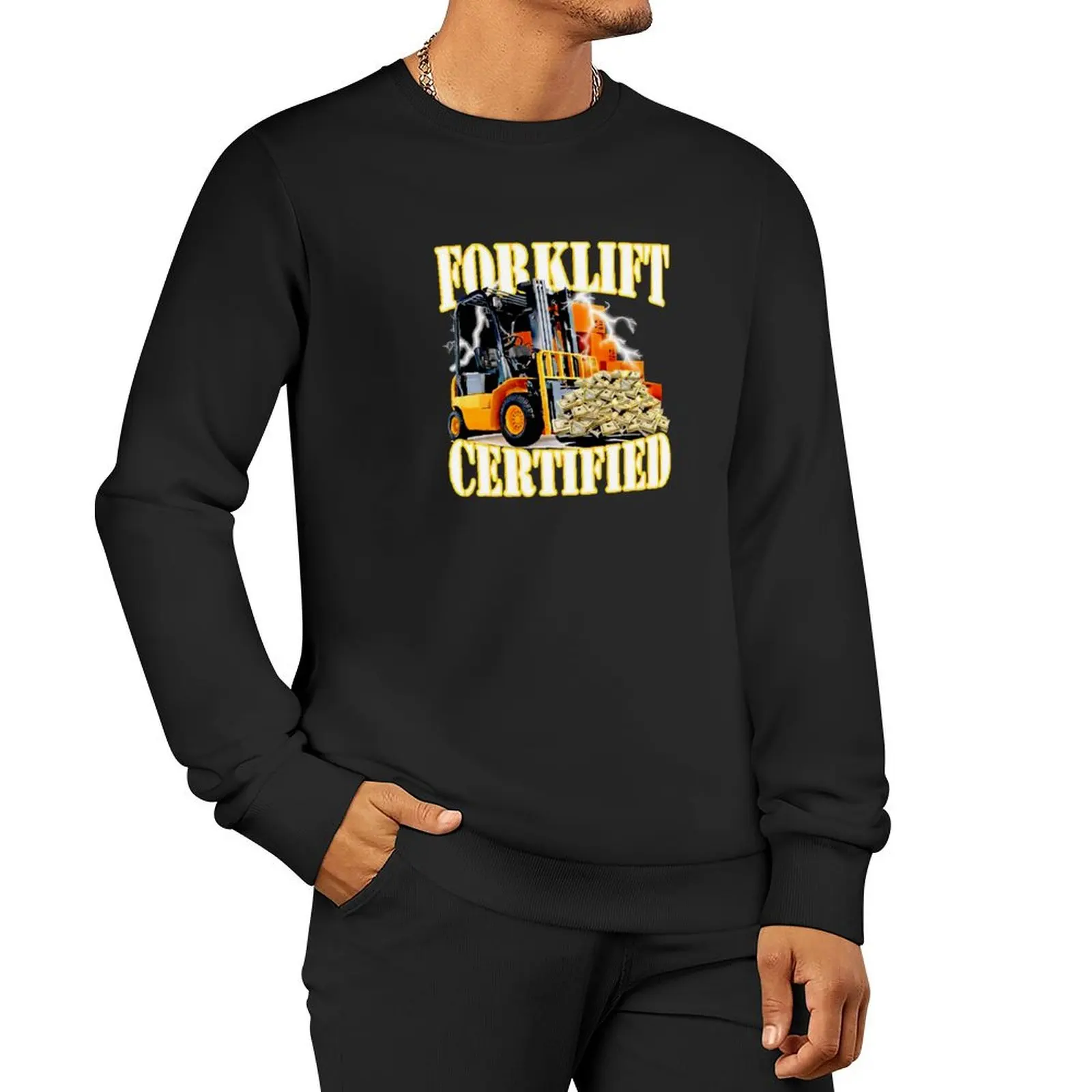 

Forklift Certified Shirt, Forklift Driver Gift, Funny Forklift Tee, Unisex Heavy Cotton Sweatshirt