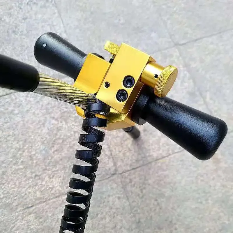 

BP-400 Rotary High And Low Voltage Insulated Cable Stripper Cable Insulation Stripping Machine Layer Removal Knife