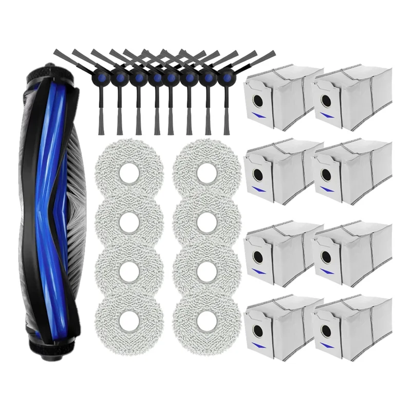 

ABJY-для Ecovacs Debot N30 OMNI/N30 PRO OMNI Сменная основная боковая щетка для швабры, тканевый мешок для пыли, аксессуары