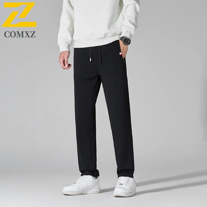 

Men Sports Running Pants Zipper Pocket Athletic Football Soccer Training Elasticity Legging Jogging Gym Sweatpants Trousers New