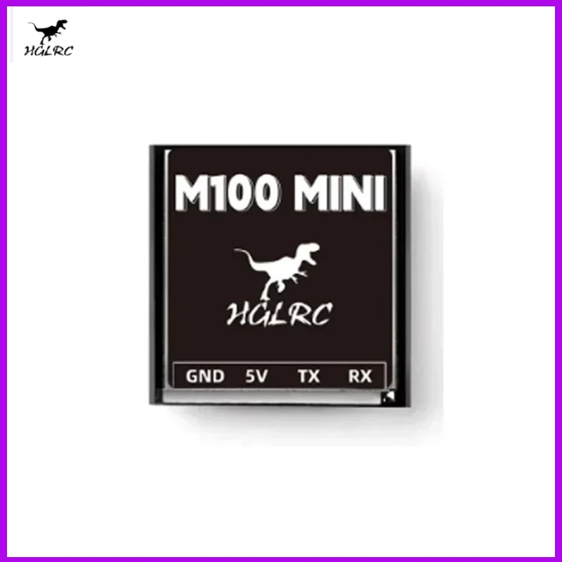 HGLRC M100 MINI GPS Chip di decima generazione di posizionamento a tre modalità 3.3V-5V per drone da corsa FPV per drone freestyle RC FPV