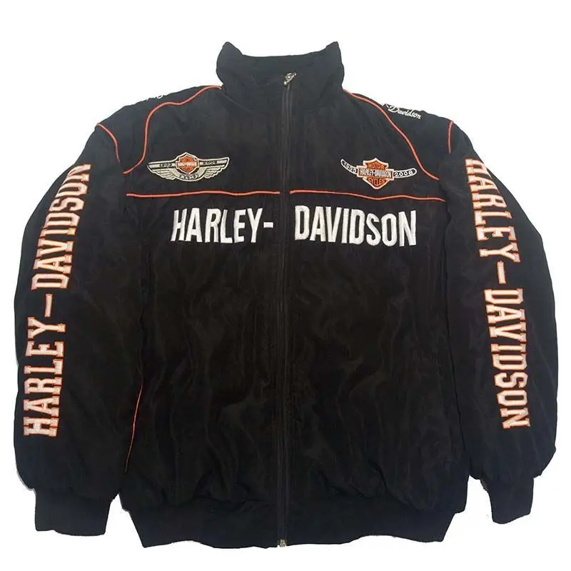 Veste épaisse brodée en coton pour moto et voiture, combinaison pour Harley Davidson Electra Glide Ultra Classic S PA 1250S PA1250