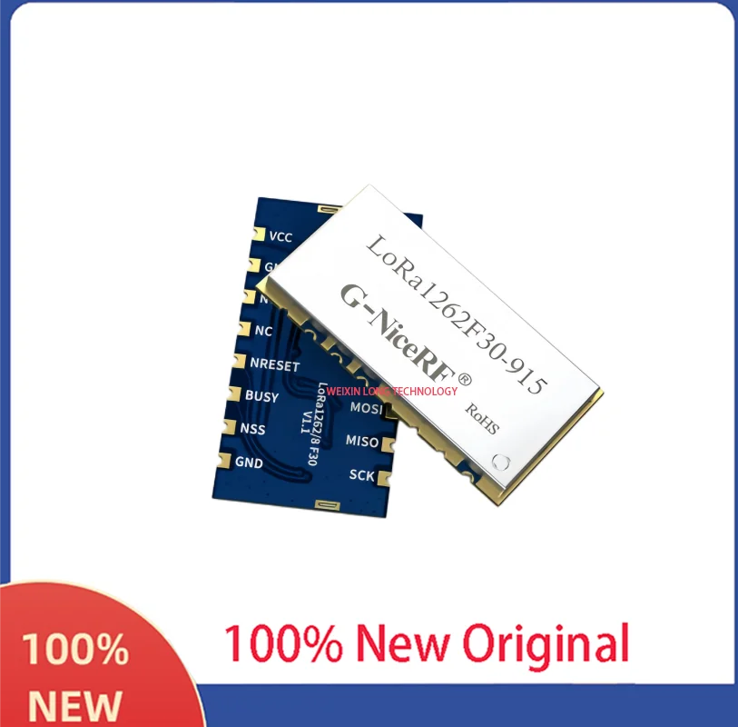 

LoRa1262F30 high power 2W long distance sx1262 spread spectrum transceiver module 868/915