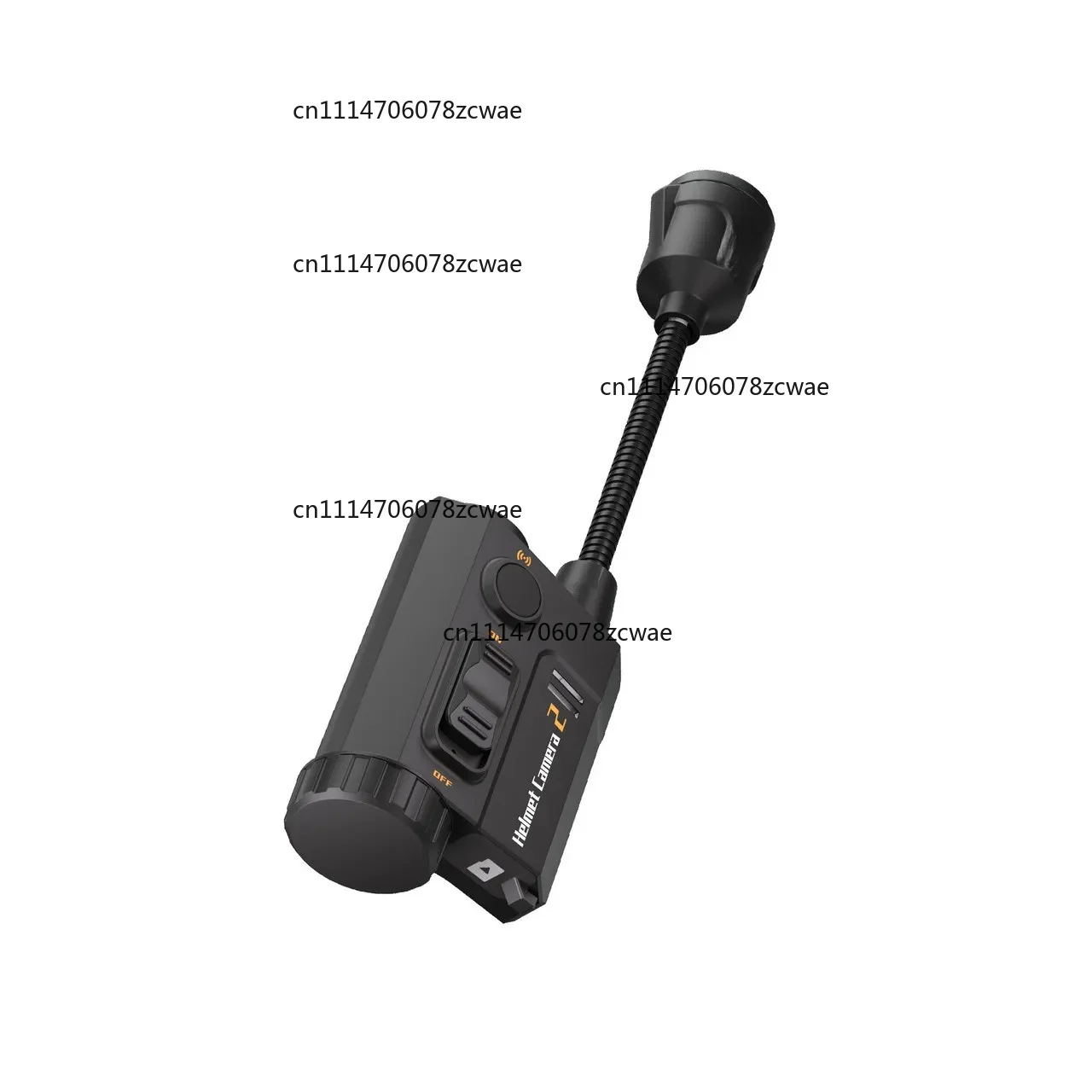 1080P 60FPS Helmet Camera 127° Wide Angle Sports Cam with Bluetooth Remote Ultra-long Battery Life Action Camera