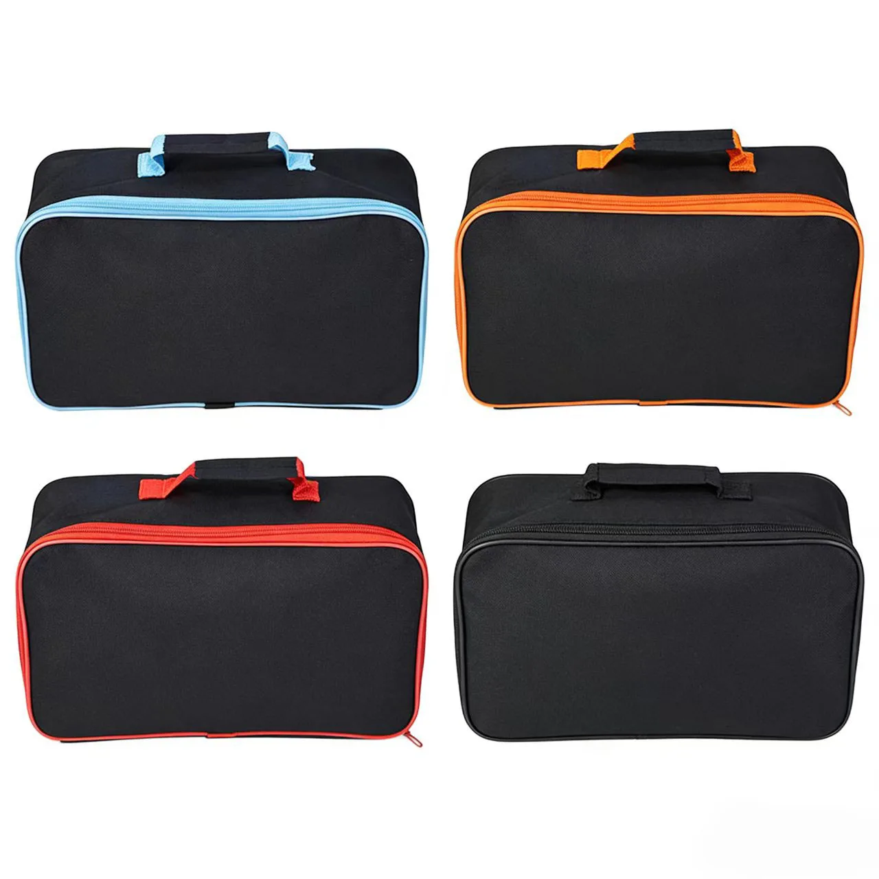 1Pcs Portable Tool Bag Tool Organizer Pouch With Zipper Practical Waterproof Electrician Tool Bag Garage Vacuum Cleaner Storage