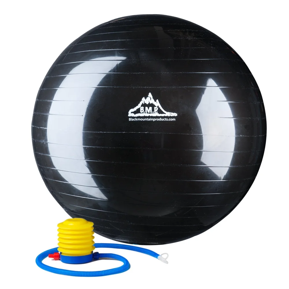 

2000lbs Static Strength Exercise Stability Ball with Pump Core Balance Agility Professional Heavy Duty Fitness Equipment