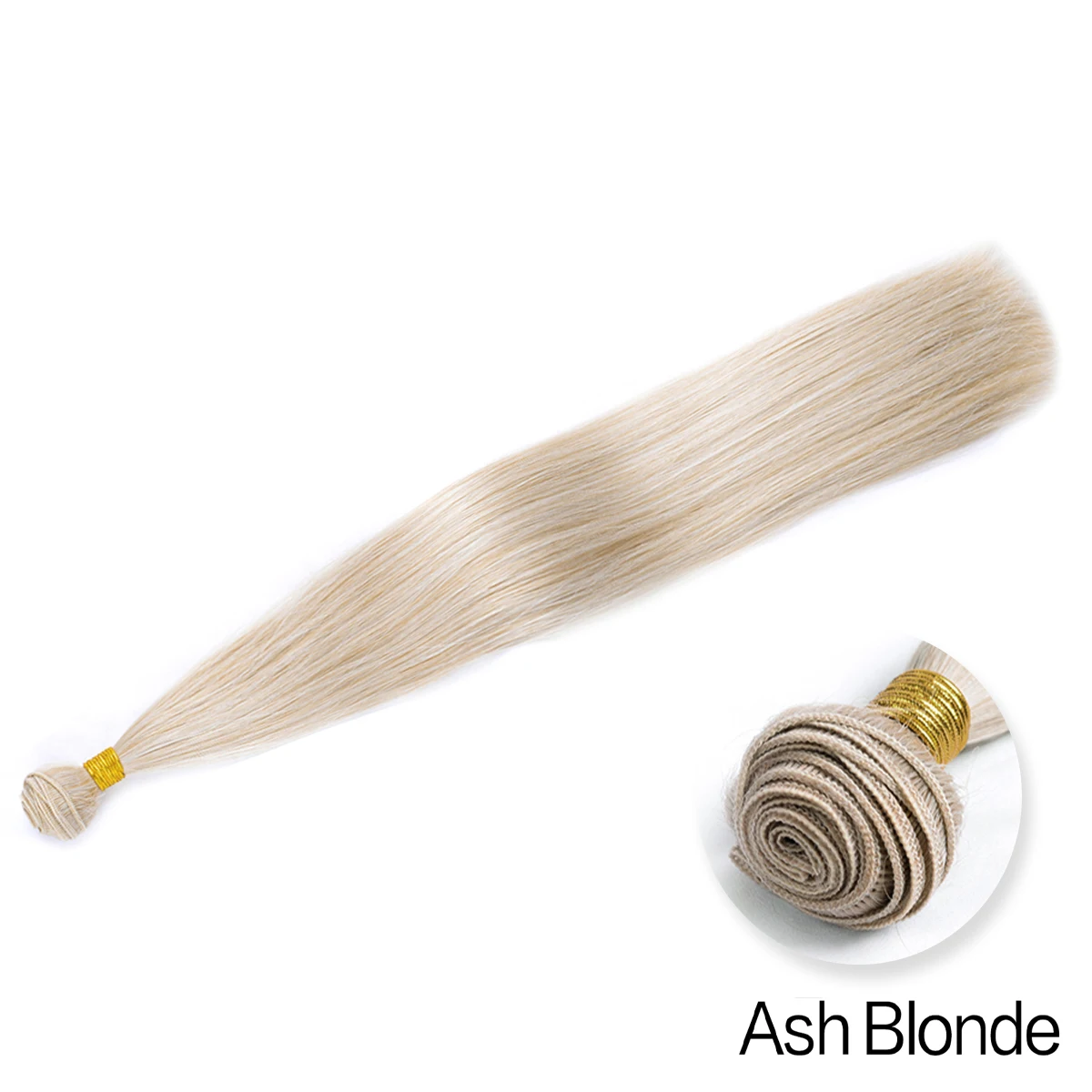 Extensiones de cabello liso de hueso, de 24 pulgadas sintético mechones de pelo largo y liso, pelo de fibra resistente al calor, Cosplay marrón y Rubio