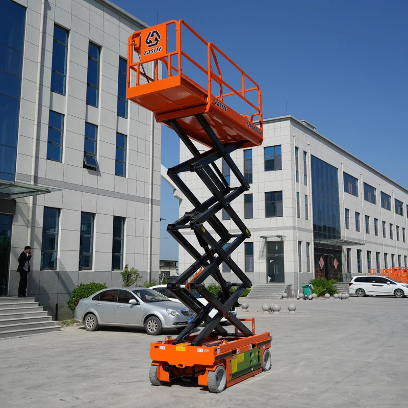 Electric Scissor Lift Table for Efficient Warehouse Operations with 4m-14m Lifting Height