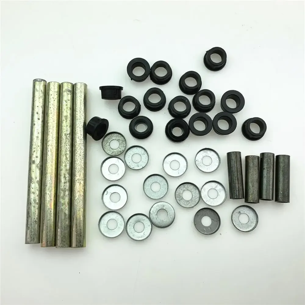 1set ,ATV Accessories Front Rocker Spacer Motorcycle Modified Buffer Rubber Sleeve Plastic Cushion