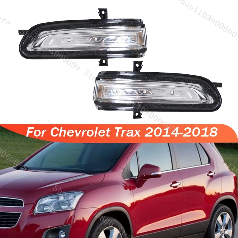 

For Chevrolet Trax 2014 2015 2016 2017 2018 Car Rearview Mirror Light Indicator Lamp Turn Signal Light Auto Parts