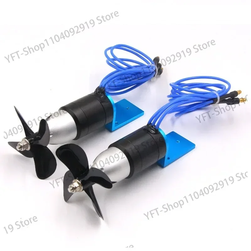 electric boat playing nest pull net outboard motor propeller hanging paddle machine rubber boat 12V underwater motor propell