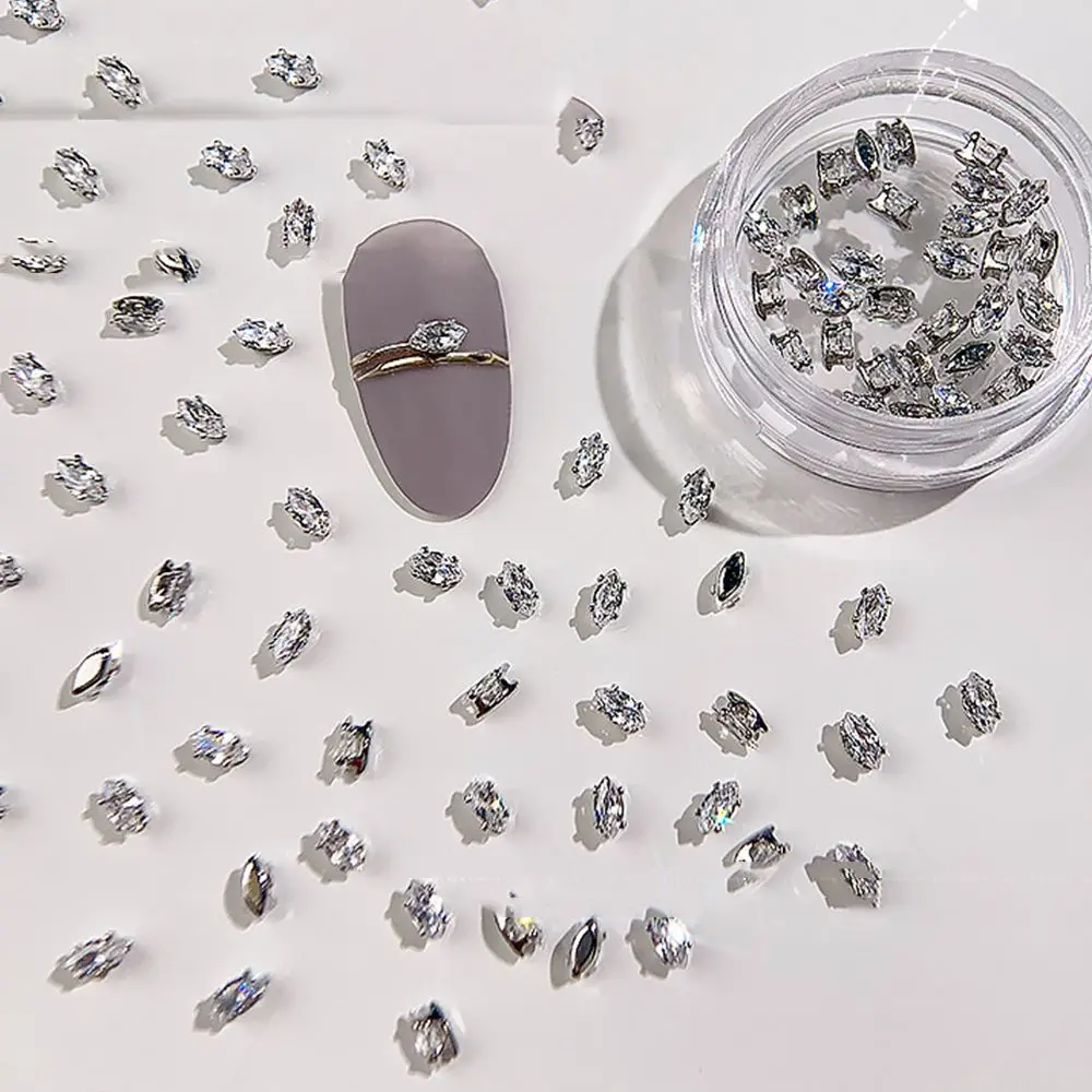 

Nail Accessories Manicure Water Drop Zircon Diamond Nail Decoration Nail Art Charms Crystal Nail Rhinestone Nail Jewelry Set