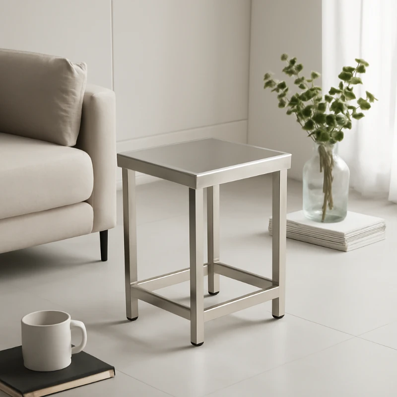 

‌Heavy-Duty Metal Work Stool - Adjustable Plastic Coated Chair, Non-Slip Industrial Stool for Assembly Line & Home Use