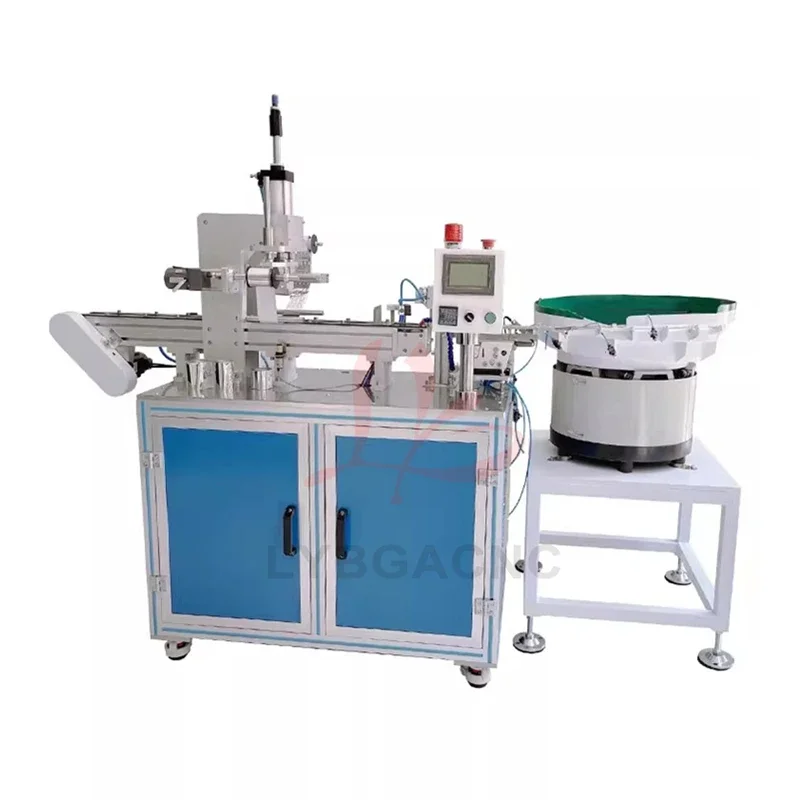 Macchina automatica per stampa a caldo per abbigliamento Linea di assemblaggio di etichette in plastica La macchina abbronzante ha bisogno di inviare campioni per la personalizzazione