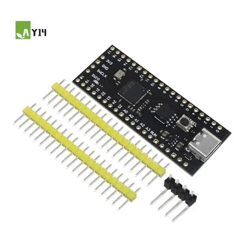 

AY14-YD-RP2040 Макетная плата Flash Core, совместимая с Raspberry Pi PICO, двухъядерный микроконтроллер, материнская плата