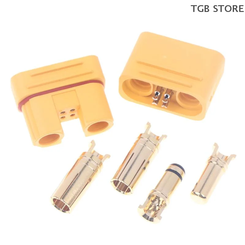 AS150U موصل البطارية التوصيل ث/دبابيس الإشارة-ذكر/أنثى موصل مقاوم للمياه لطائرة نموذجية RC للطائرات بدون طيار الزراعية #6